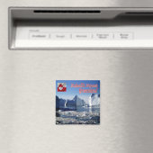 zGL010 GREENLAND, Icebergs, Fridge Magneet (Insitu (Vaatwasser))