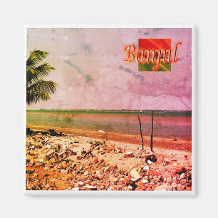 zGM006 BANJUL, Gambia, Afrika, Fridge Magneet