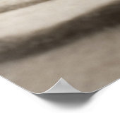 zgn. tuinen met pruimen op gerookt zand poster (Hoek)