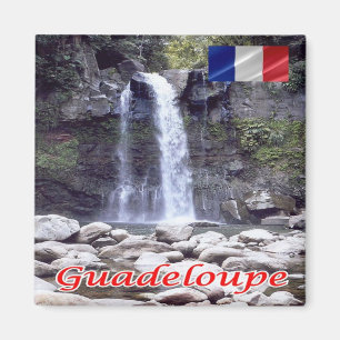 zGP005 GUADELOUPE, Carbet Herfsten, Amerika, Fridg Magneet