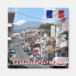 zGP006 GUADELOUPE, Basse-Terre, Amerika, Fridge Magneet