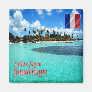 zGP009 SAINTE ANNE BEACH, Guadeloupe, Fridge Magneet