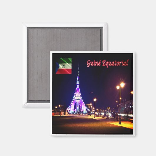 zGQ003 BATA, Afrika, Freedom Tower, Fridge Magneet (Voorkant / Achterkant)