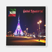 zGQ003 BATA, Afrika, Freedom Tower, Fridge Magneet (Voorkant)