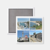 zGR020 mozaïek van KOS, Griekenland, Europa, Fridg Magneet (Voorkant / Achterkant)