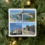 zGR020 mozaïek van KOS, Griekenland, Europa, Keramisch Ornament<br><div class="desc">Hier vind je het souvenir van je vakantie. Deze categorie bevat keramisch ornament op veel plaatsen in Europa. (GR020-mozaïek van KOS, Griekenland, Europa, keramisch ornament). Verbazingwekkende vrienden en familieleden met de unieke souvenirs van uw geweldige reis. Probeer ons. #LeoPepeDesign - defterdar-moschee limnionas, de haven van de stad kos, de burgemeester...</div>