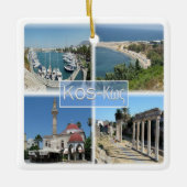 zGR020 mozaïek van KOS, Griekenland, Europa, Keramisch Ornament (Voorkant)