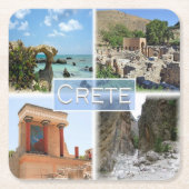 zGR021 potpourri van CRETE, Griekenland, Europa, Kartonnen Onderzetters (Voorkant)