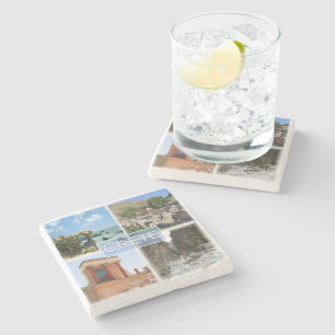 zGR021 potpourri van CRETE, Griekenland, Europa, Stenen Onderzetter