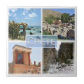 zGR021 potpourri van CRETE, Griekenland, Europa, Tegeltje (Voorkant)