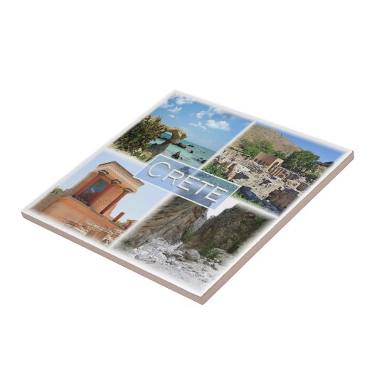zGR021 potpourri van CRETE, Griekenland, Europa, Tegeltje (Zijkant)
