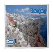 zGR033 SANTORINI Thera, Griekenland, Tegeltje (Voorkant)