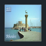 zGR039 RHODES, Griekenland, Fridge Magneet<br><div class="desc">Hier vind je het souvenir van je vakantie. Deze categorie bevat kogelvrije magneten van vele plaatsen in Griekenland. (zGR039 RHODES, Griekenland, Fridge fridge magnet). Verbazingwekkende vrienden en familieleden met de unieke souvenirs van uw geweldige reis. Probeer ons. #LeoPepeDesign - Europe rhodes, leopedesign, reisreis fototoerisme, cadeau souvenir gadget fridge magnet</div>