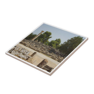 zGR046 OLIMPIA, Griekenland, Tegeltje