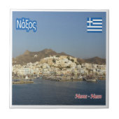 zGR047 NAXOS, Griekenland, Tegeltje (Voorkant)