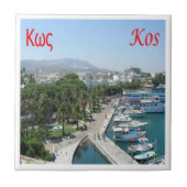 zGR055 KOS, Griekenland, Tegeltje (Voorkant)