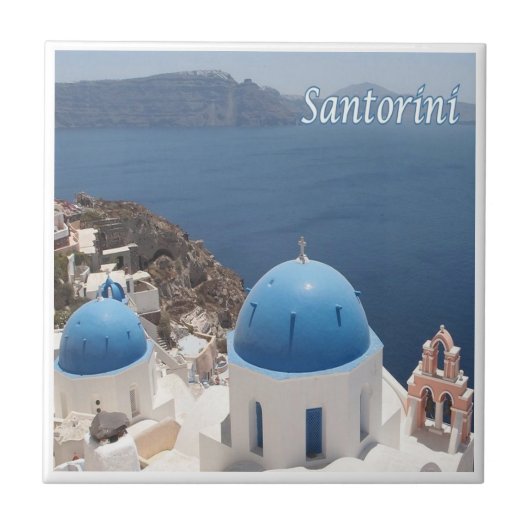 zGR070 SANTORINI Thera, Oia, Griekenland, Tegeltje (Voorkant)