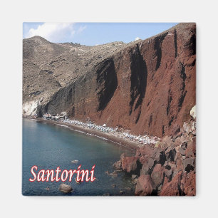 zGR072 SANTORINI Thera, Griekenland, Koelkast Magneet