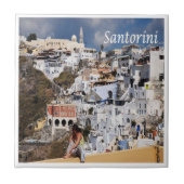 zGR075 SANTORINI Thera, Griekenland, Tegeltje (Voorkant)