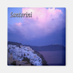 zGR079 SANTORINI, Oia Sunset, Griekenland, Koelkas Magneet