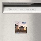 zGR110 MYKONOS, Windmolens, Griekenland, Koelkast Magneet (Insitu (Vaatwasser))