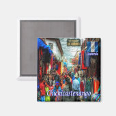 zGT005 CHICHICASTENANGO, Guatemala, Fridge Magneet (Voorkant / Achterkant)