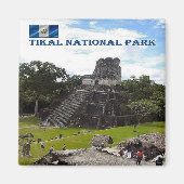 ZGT016 TIKAL National Park, Guatemala, Fridge Magneet (Voorkant)