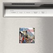 zGT018 GUATEMALA, Panajachel Market, Fridge Magneet (Insitu (Vaatwasser))