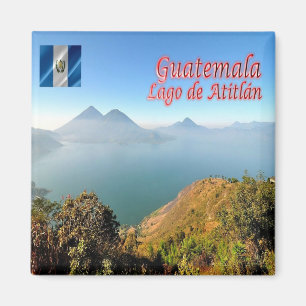 zGT019 GUATEMALA, Lake Atitlan, Amerika, Fridge Magneet