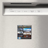 zGT023 GUATEMALA City, Mosaic, Amerika, Fridge Magneet (Insitu (Vaatwasser))