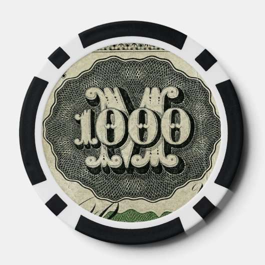 ZH1000 POKER CHIPS (Achterkant)