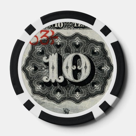ZH10 Poker Chip (Achterkant)