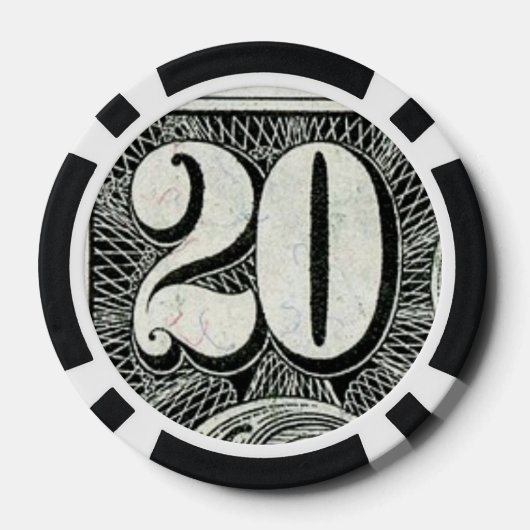 ZH20 Poker Chip (Achterkant)