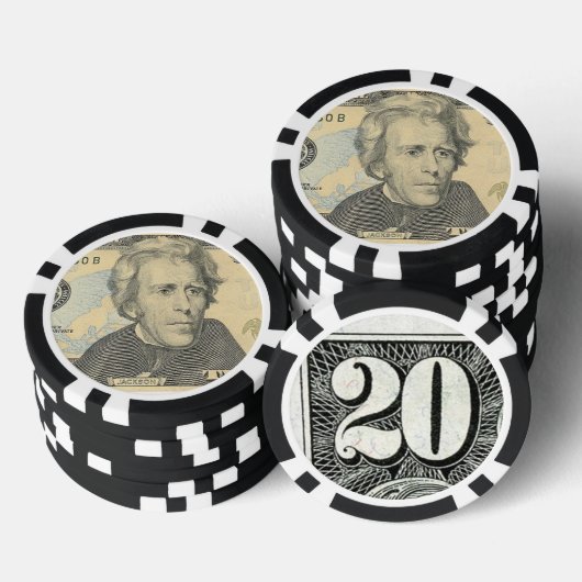 ZH20  POKER CHIPS (Opstapeling)