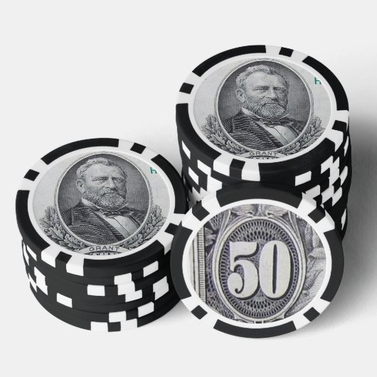 ZH50  POKER CHIPS (Opstapeling)
