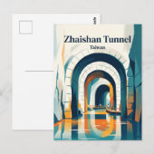 Zhaishan Tunnel Taiwan Briefkaart (Voorkant / Achterkant)
