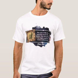 Zhang Heng Quote T-shirt