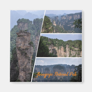 Zhangjiajie Collage Magnet