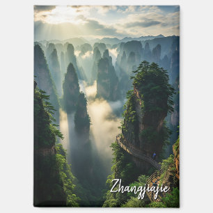 Zhangjiajie Hunan China Reizen Magneet