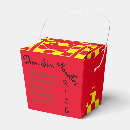 Zhege Haochi Chinese gunst box Bedankdoosjes (Voorkant Zijde)