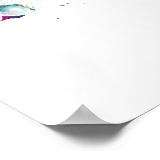 Zhengzhou China Skyline Poster (Hoek)