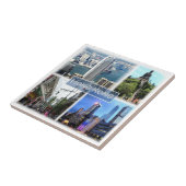 zHK011 HONG KONG, Souvenir, Tegeltje (Zijkant)