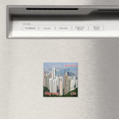 zHK014 VICTORIA PEAK Hong Kong, Azië, Fridge Magneet (Insitu (Vaatwasser))