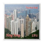 zHK014 VICTORIA PEAK Hong Kong, Azië, Tegeltje (Voorkant)