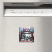 zHK022 TEMPLE STREET Hong Kong, Azië, Fridge Magneet (Insitu (Vaatwasser))