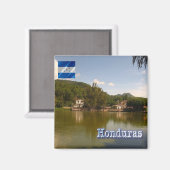 ZHN006 SANTA LUCIA, Honduras, Amerika, Fridge Magneet (Voorkant / Achterkant)