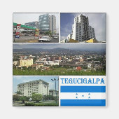 zHN010 TEGUCIGALPA, Mozaïek, Honduras, Fridge Magneet (Voorkant)