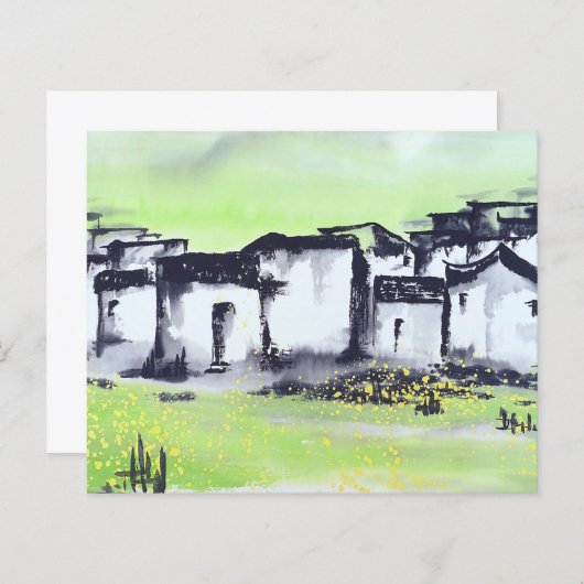 Zhongguo Cun - Chinees Dorp (Voorkant / Achterkant)