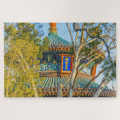 Zhoushang Pagoda Jingshan Park Legpuzzel (Horizontaal)