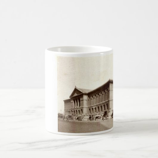 ZHR0038 c1920s  Art Institute of Chicago Koffiemok (Center)